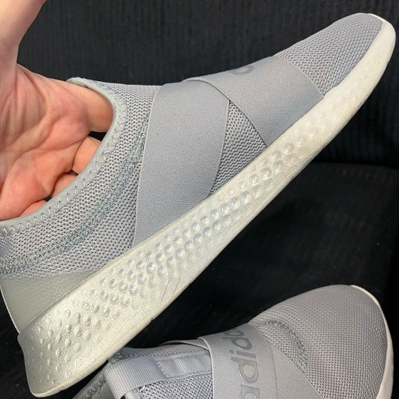 Adidas Cloudfoam Slip-on Sz 11 - Picture 4 of 6